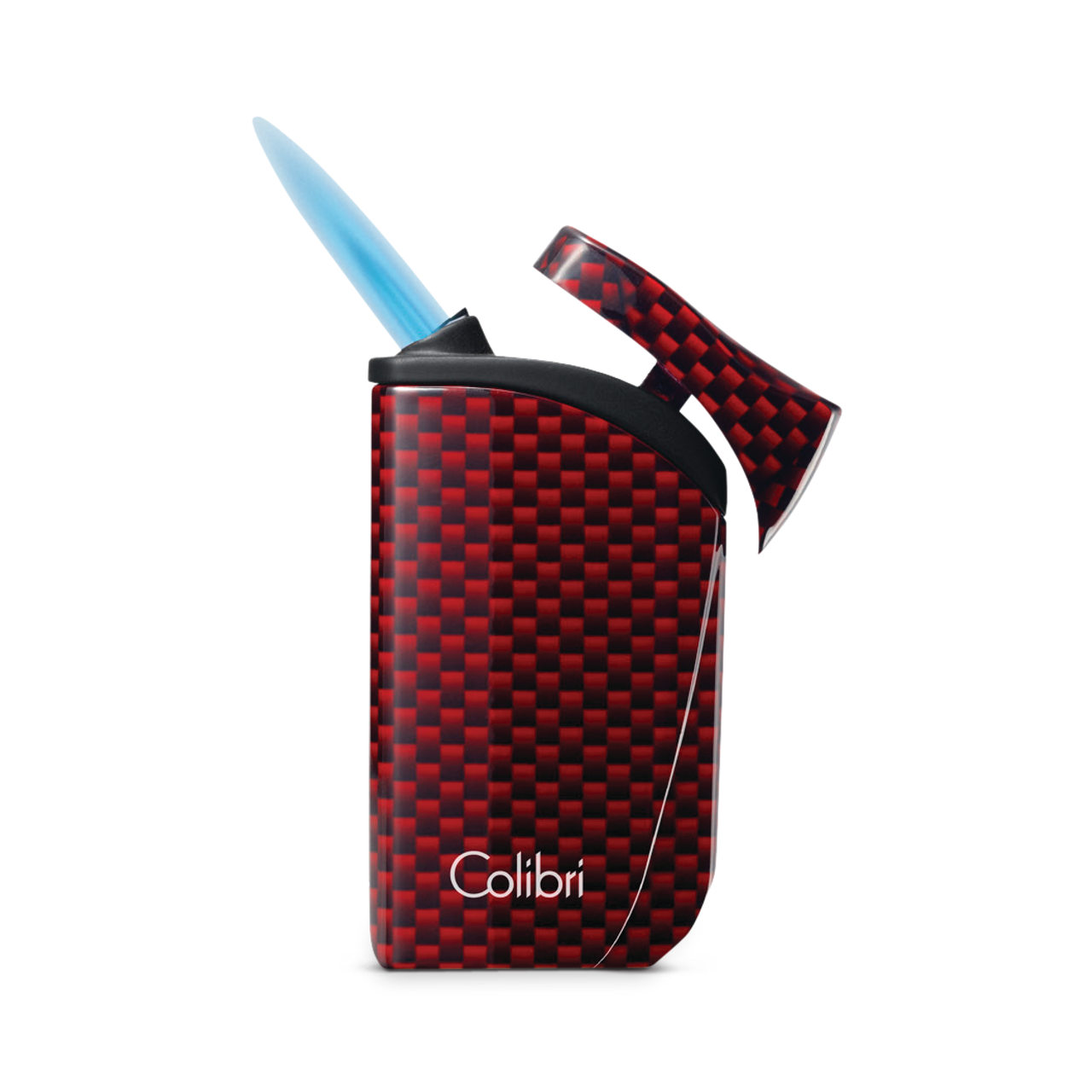Colibri Falcon Single-Jet Flame Rot/Carbon Feuerzeug