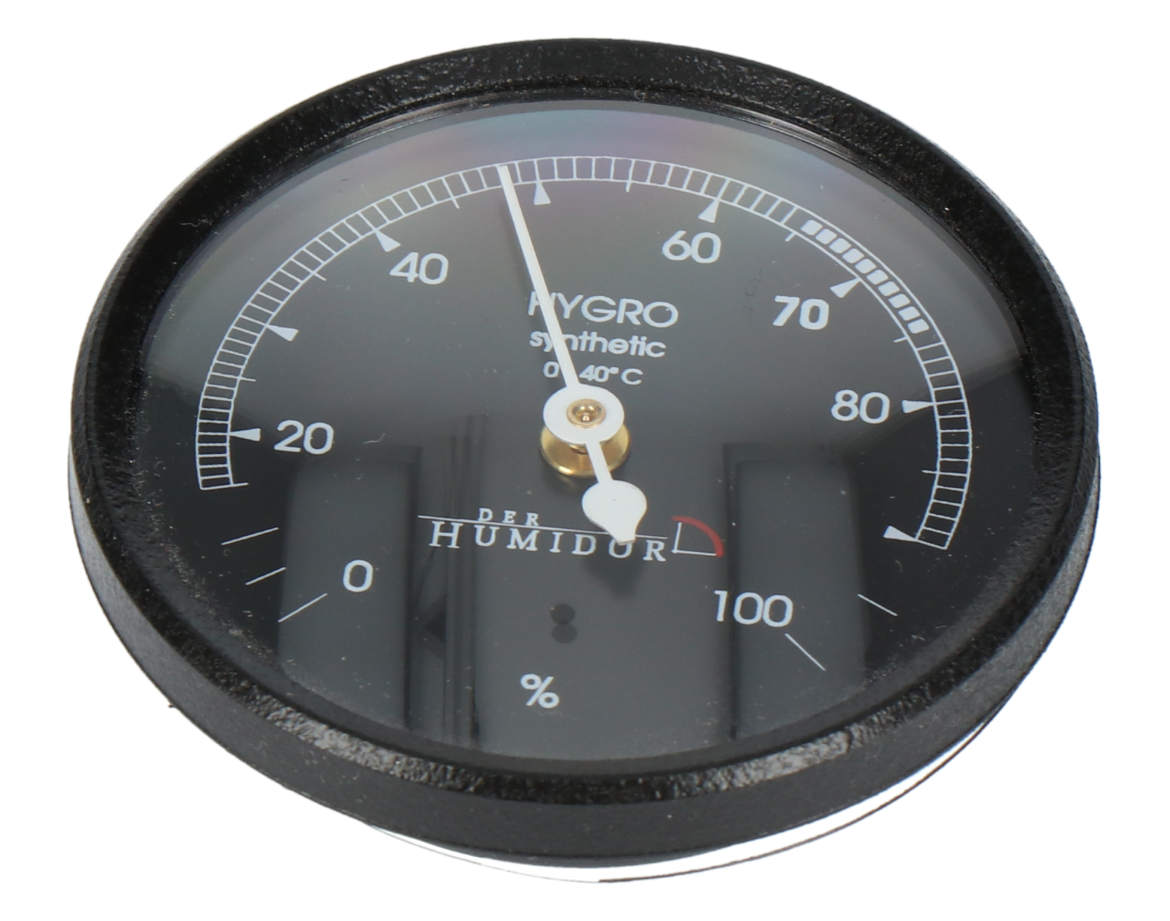Der Humidor Haarhygrometer Schwarz